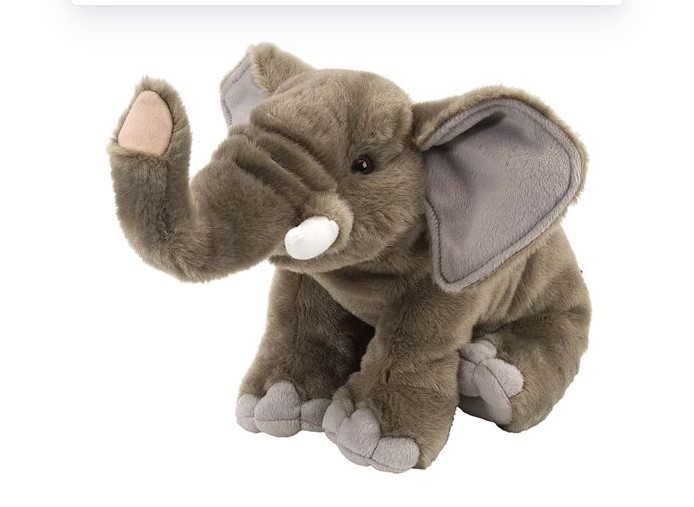 Peluche - Eléphant 30cm