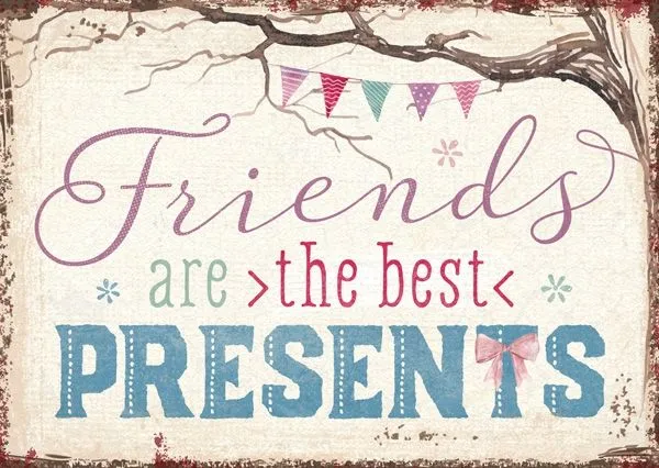 Carte postale - Friends are the best Presents.