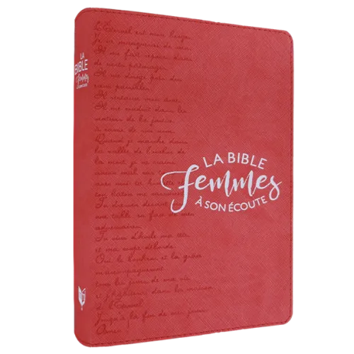 Bible Segond 1910 Femmes à son écoute - souple Corail et texte