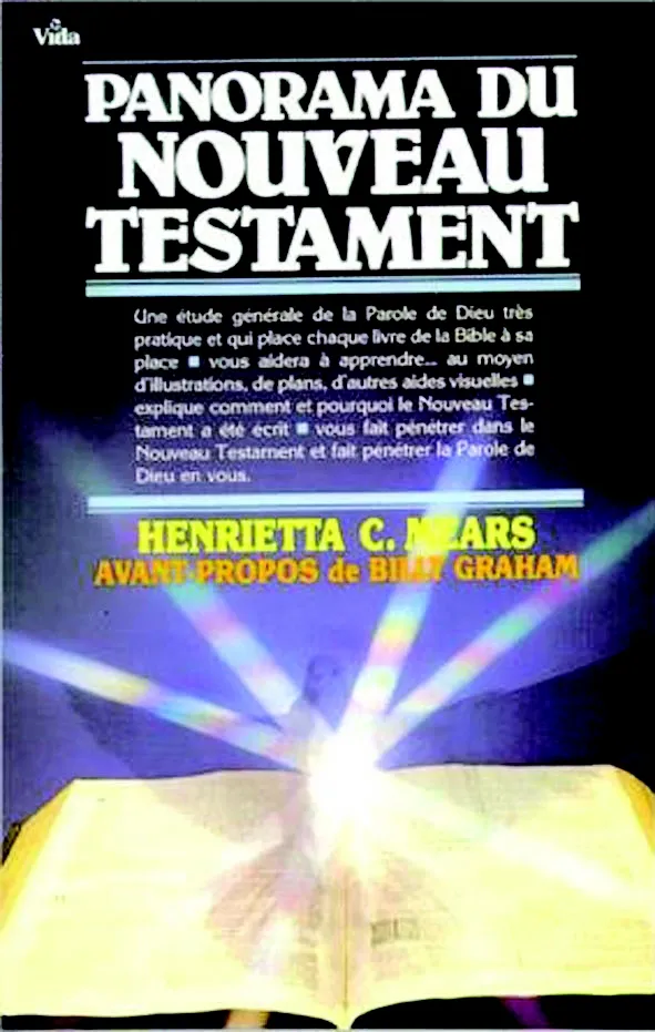 PANORAMA DU NOUVEAU TESTAMENT