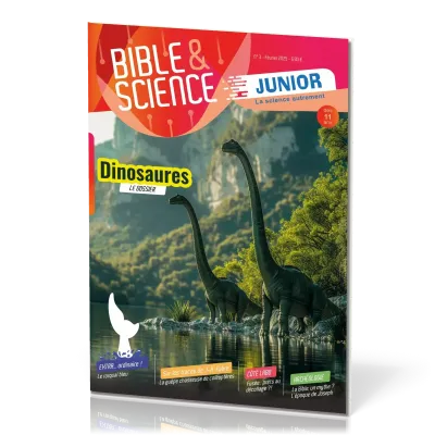 Bible & science junior No 3 - Dinosaures