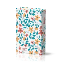 Bible Segond 21 compacte (premium style) - couverture rigide toilée matelassée motif fleuris
