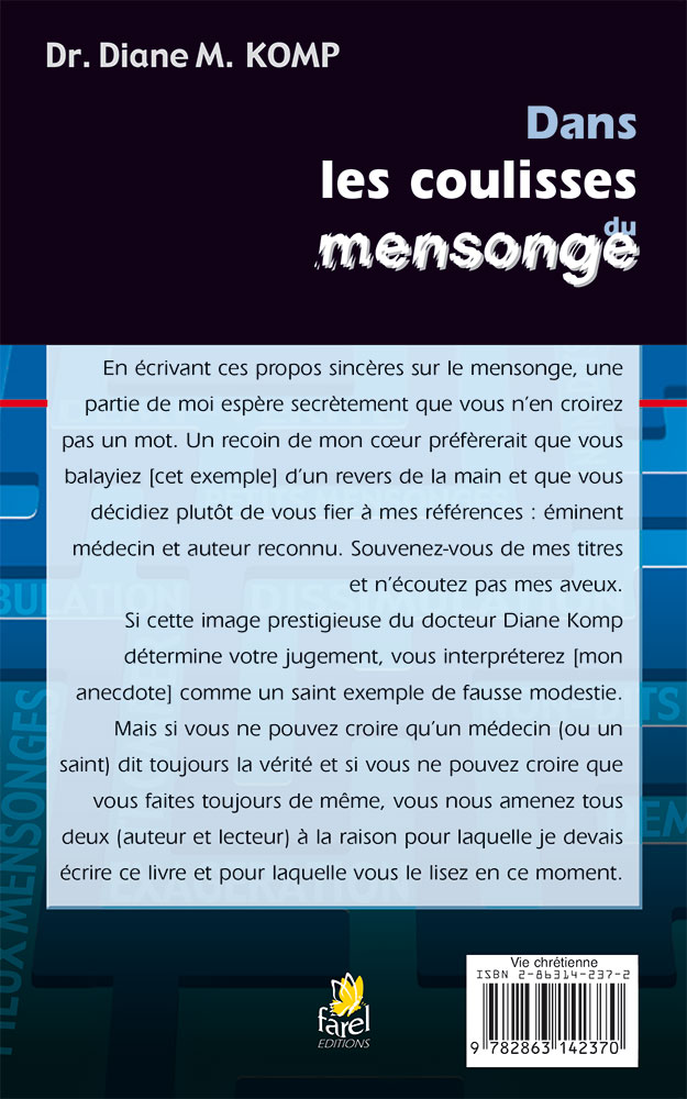 DANS LES COULISSES DU MENSONGE