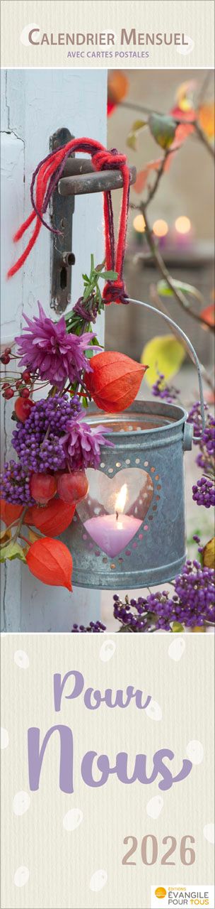 CALENDRIER POUR NOUS FLEURS