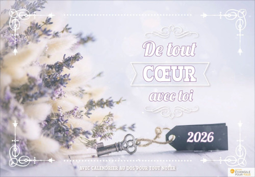 Calendrier De tout coeur avec toi