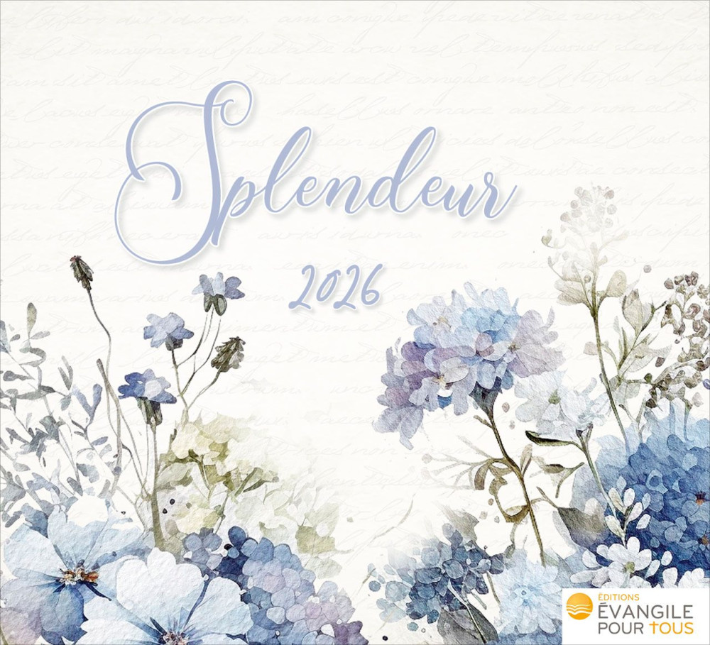 Calendrier Splendeur - de table