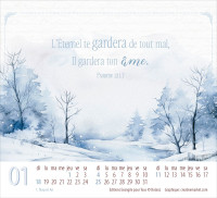 Calendrier Splendeur - de table