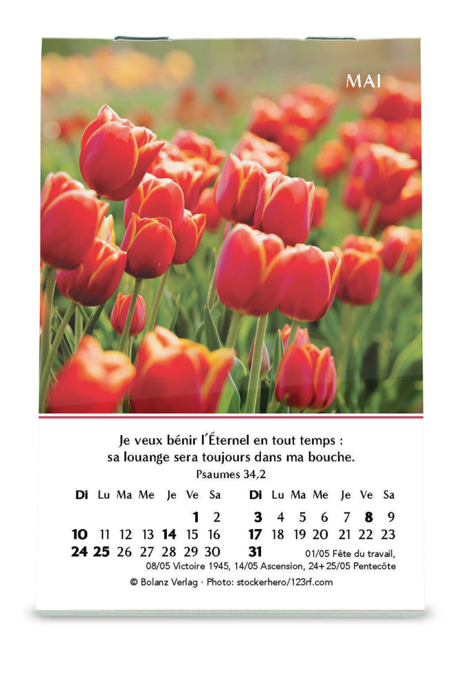 CALENDRIER LOUANGES - MINI
