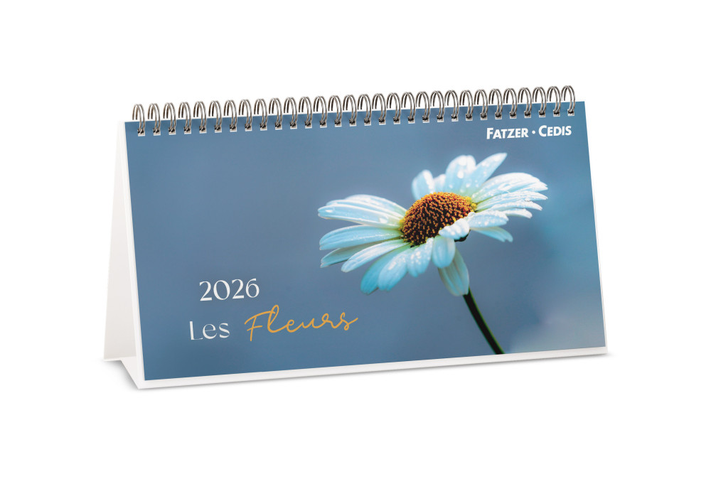 CALENDRIER LES FLEURS - AVEC VERSETS