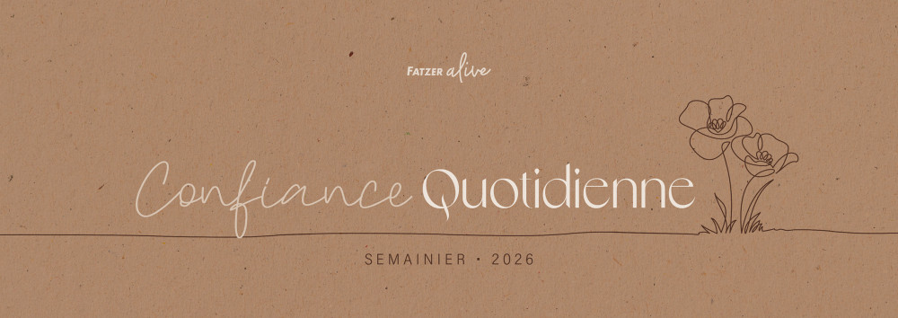 Calendrier Confiance quotidienne - semainier