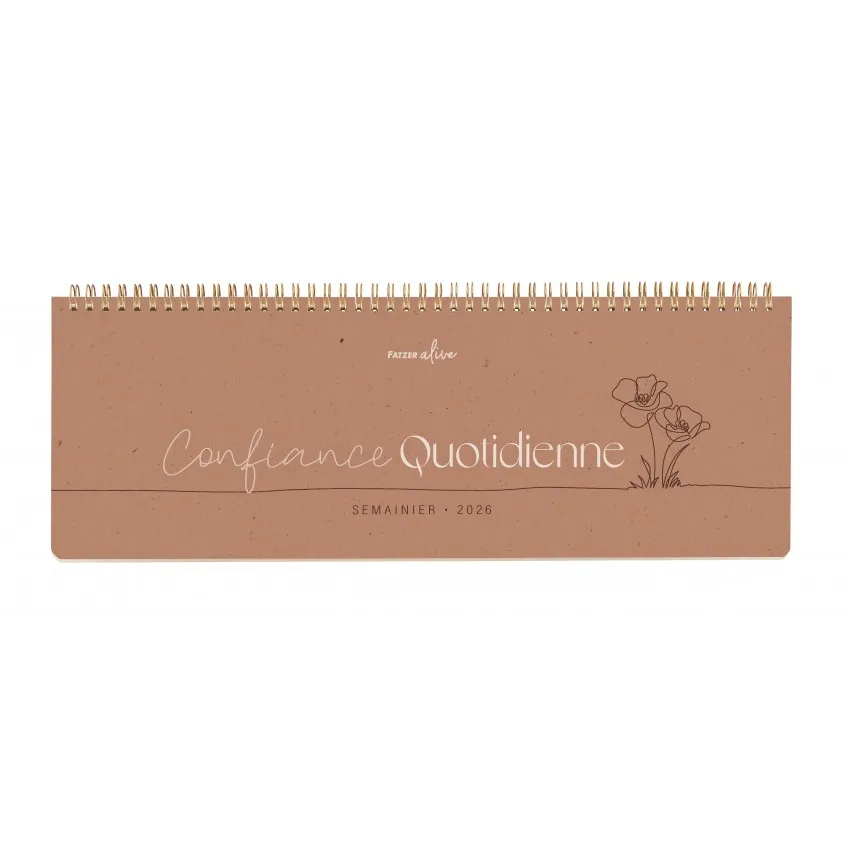 Calendrier Confiance quotidienne - semainier