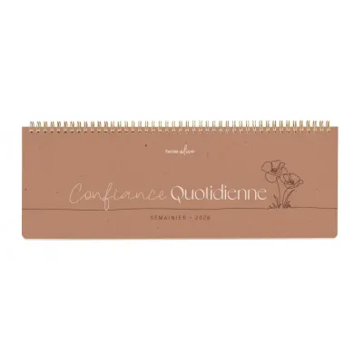 Calendrier Confiance quotidienne - semainier