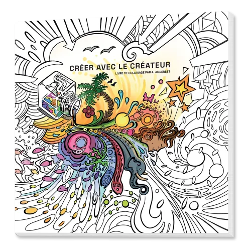 Créer avec le créateur  - Livre de coloriage par A. Auderset