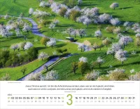 Calendrier Paysages Suisses - allemand