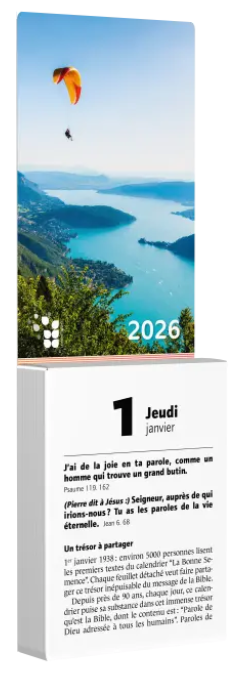 Calendrier Bonne Semence Français mixte (support pliant)