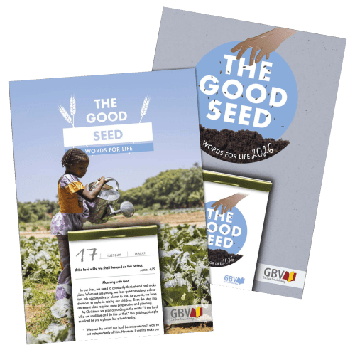 Calendrier Bonne Semence Anglais bloc & plaque  - The Good Seed