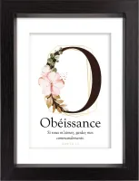 Mon cadre inspiration - O comme Obéissance