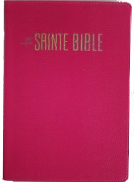 BIBLE SEGOND ESAIE 55 PU LEZARD FUCHSIA 728