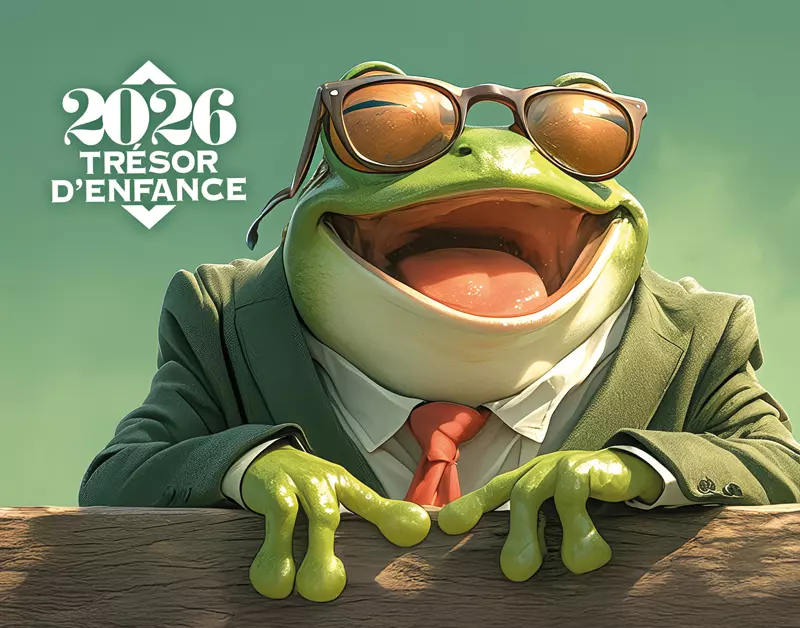 Calendrier Trésor d'enfance - à effeuiller