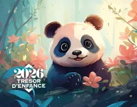 Calendrier Trésor d'enfance - à effeuiller