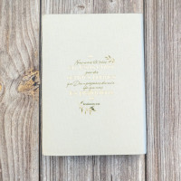Bible Segond 21 Journal de bord - couverture souple toile blanche