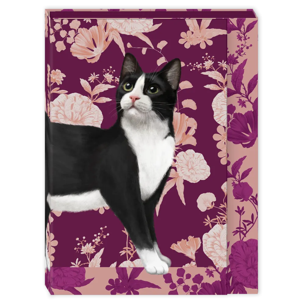 Bloc-notes - Petals and Paws Tuxedo