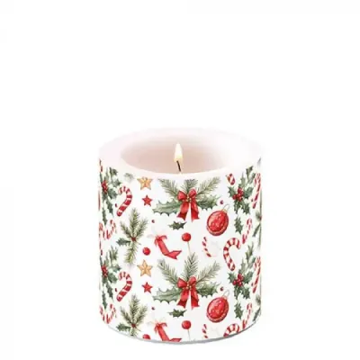 Bougie petite Noël élements (Christmas elements)