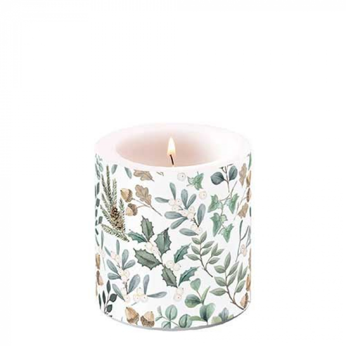 Bougie petite Collection de feuilles (Collection of leaves)