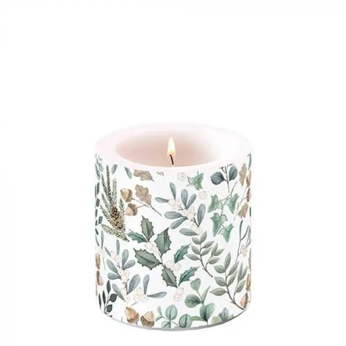 Bougie petite Collection de feuilles (Collection of leaves)