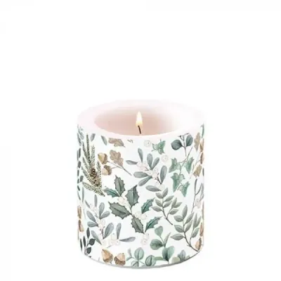 Bougie petite Collection de feuilles (Collection of leaves)