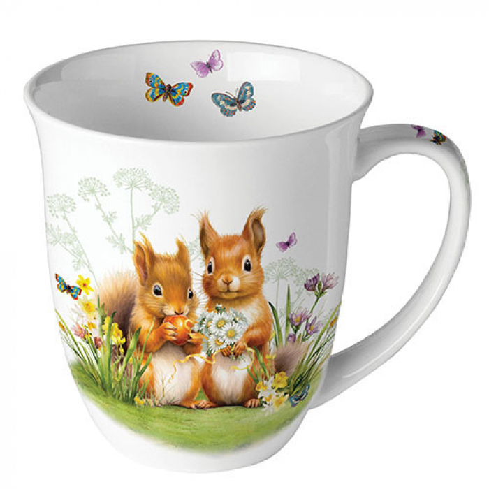 Mug 0.4 L Deux petits écureils