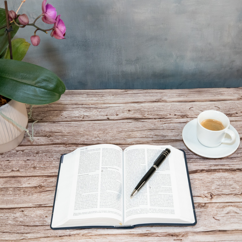 Bible Segond 21 compacte  (Premium style) - Couverture souple bleu marine