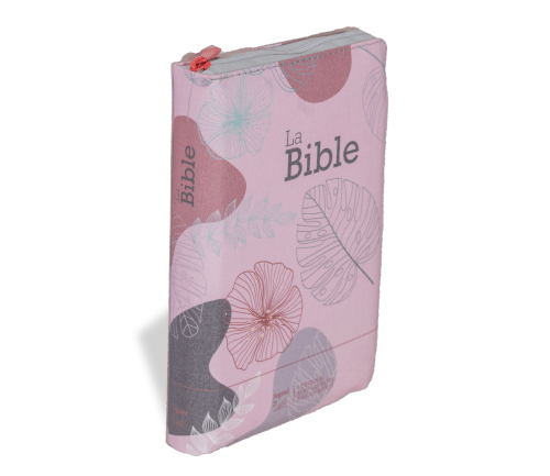 Bible Segond 21 compacte (Premium Style) - couverture souple toilée rose bonbon, avec fermeture éc