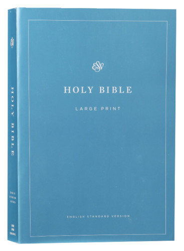 Anglais, Bible ESV, large print - Holy Bible