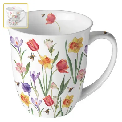 Mug 0.4L - Fleurs de printemps