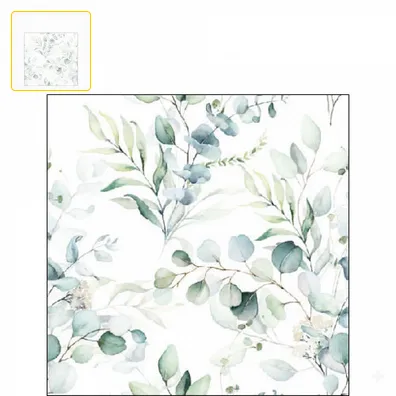Serviette petite Eucaliptus partout (Eucalyptus all over)