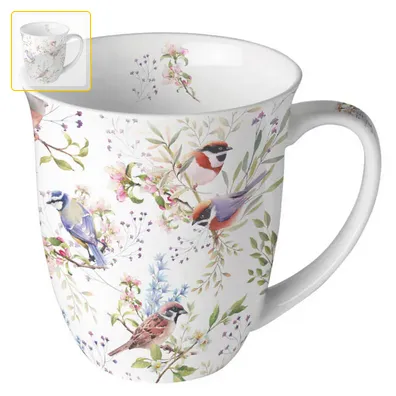 Mug 0.4 L Oiseaux occupés (busy birds)