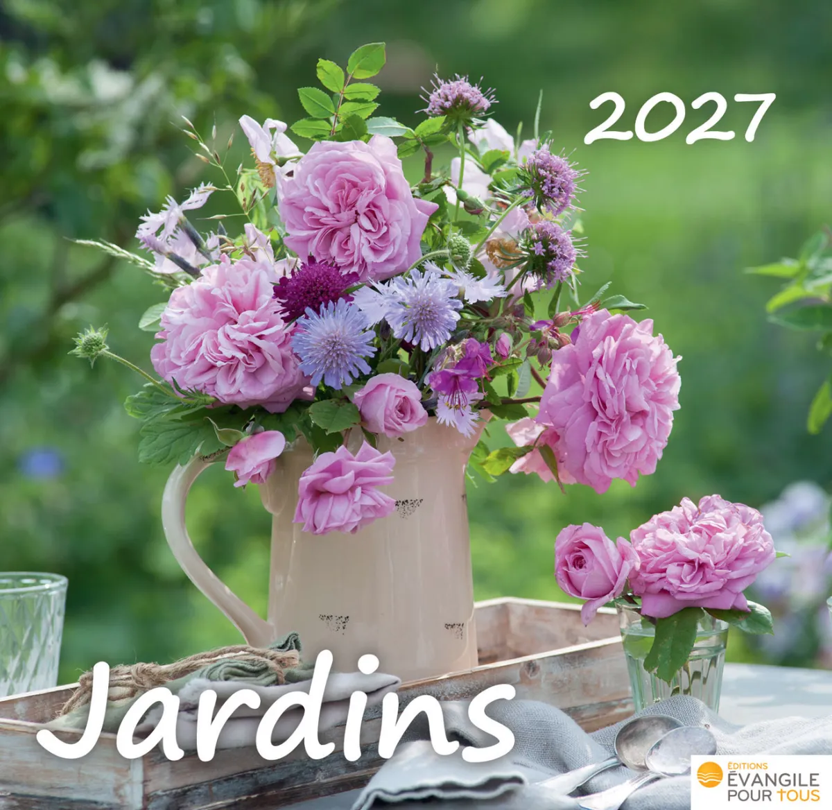 CALENDRIER JARDINS - MERVEILLES DE LA CREATION