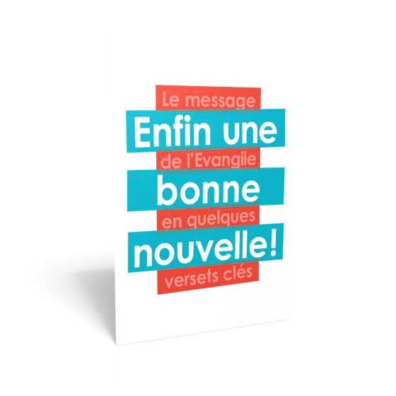 ENFIN UNE BONNE NOUVELLE!