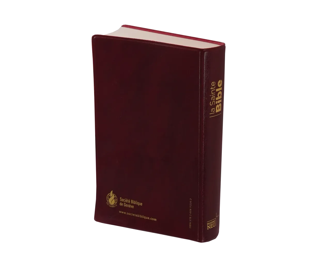 Bible NEG compact PCV grenat