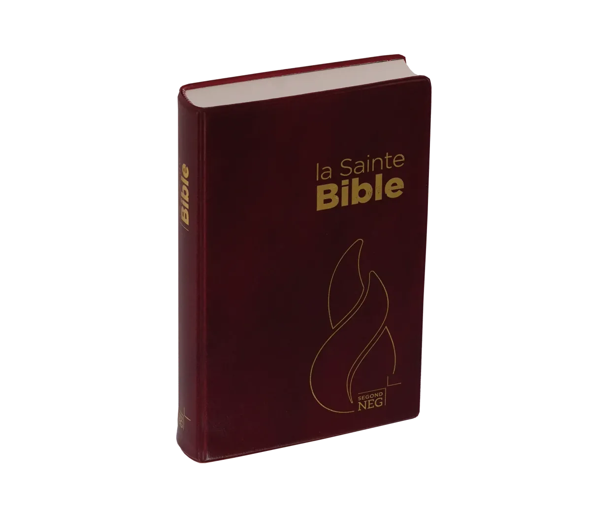 Bible NEG compact PCV grenat