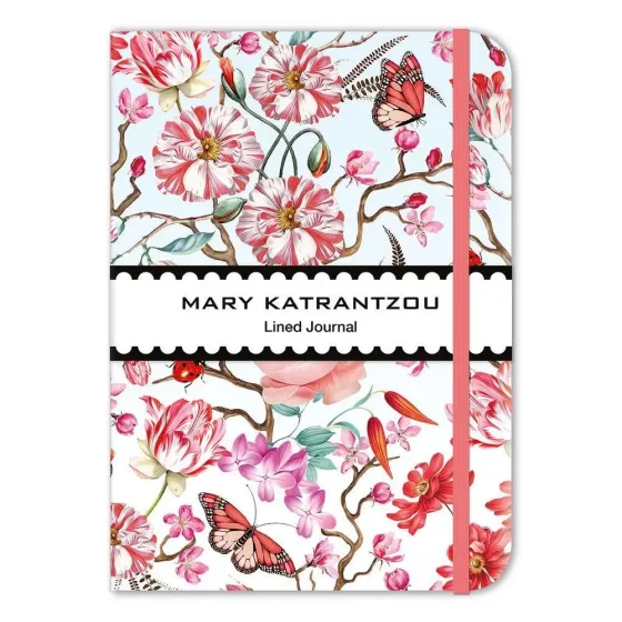 Bloc note Red Floral