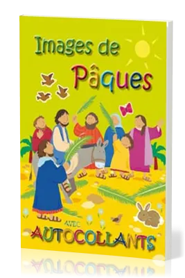 IMAGES DE PAQUES AVEC AUTOCOLLANTS