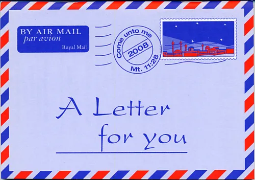 UNE LETTRE POUR VOUS - ANGLAIS
