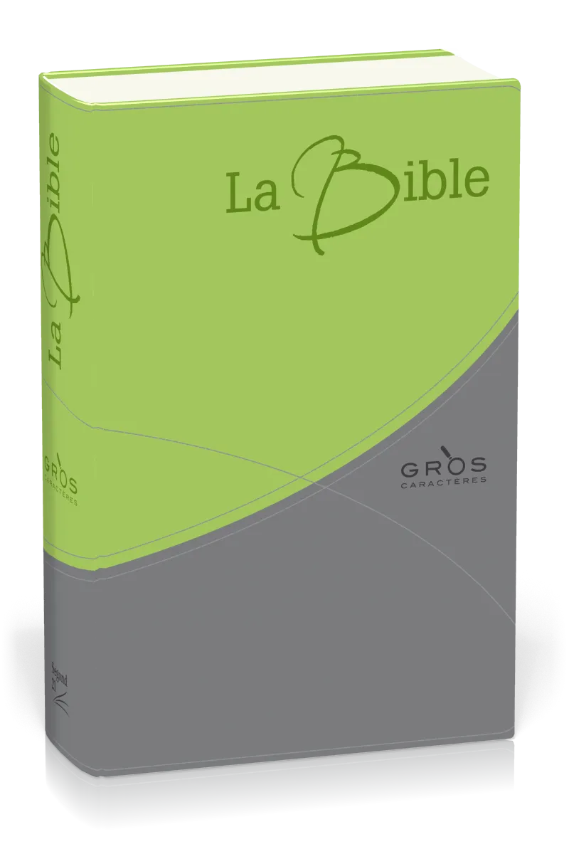 BIBLE SEGOND 21 GROS CARACTERES SOUPLE DUO