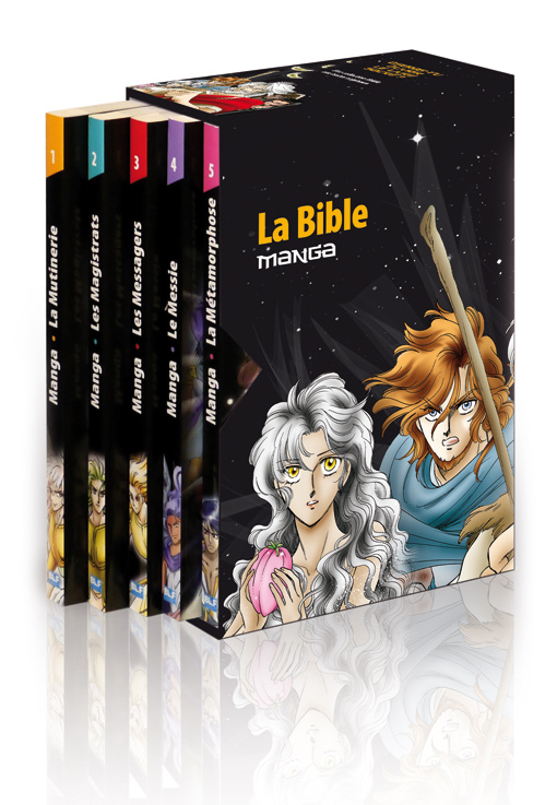 MANGA LA BIBLE - COFFRET COLLECTION 5 VOLUMES