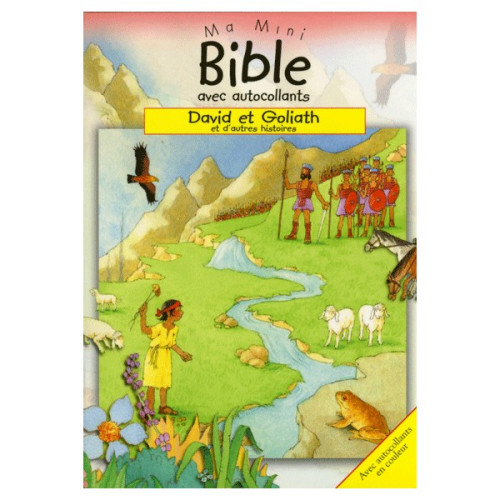 DAVID ET GOLIATH ET D'AUTRES HISTOIRES - MA MINI BIBLE AVEC AUTOCOLLANTS