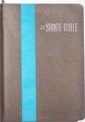 BIBLE SEGOND ESAIE 55 CONFORT SOUPLE PU DUO BRONZE/TURQUOISE,F.E. 636