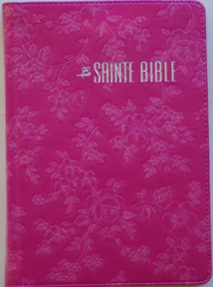 BIBLE SEGOND ESAIE 55 PU FUCHSIA IRISE RELIEF FLEUR 473