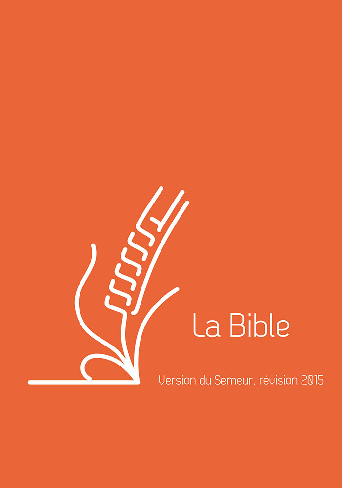 BIBLE DU SEMEUR 2015 RIGIDE ORANGE RENFORT LIN